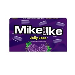 6x Mike and Ike Jolly Joes Chewy Grape Flavored Candy, 120 Grams, Israel, Kosher