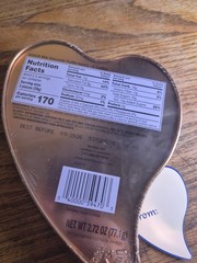 DOVE Milk Chocolate Truffle Hearts 8 piece Candy Tin 2.72oz 9/26 any occasion