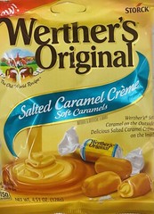 Werther’s Original Salted Caramel Creme Soft Caramels Candy 4.51 oz – 1 Bag