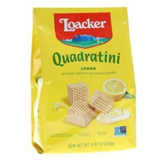 Loacker Quadratini Lemon Wafer Cookies 8.82 Oz