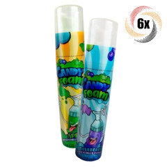 6x Bottles Raindrops Assorted Flavors Novelty Sour Candy Foam | 2.37oz