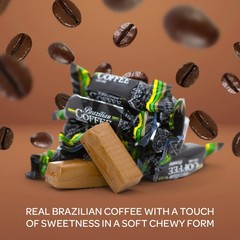 Brazilian Coffee Candy – 2 Pound Bulk Pack (180 Count) – Individually Wrapped…