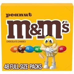 Peanut Chocolate Candy for Parties – 48 Individually Wrapped
