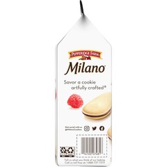 Pepperidge Farm Milano Cookies, 7 Ounce (Pack of 1), Raspberry Chocolate