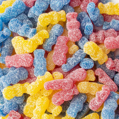 Sour Jelly Buddies , Sour Gummy Candy Weight 8oz TO 5lb
