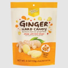 Pack of 6- Hard Sweets Ginger Candy with Center-Filled Ginger Burst- 4oz