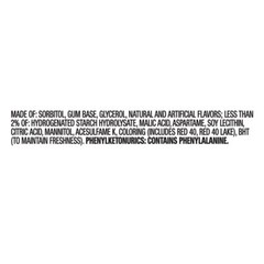 5 Gum Sour Strawberry Sugar Free Chewing Gum Bulk Pack, 15 Stick (Pack of 10)