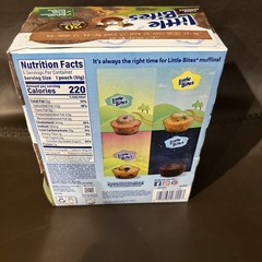 Entenmann’s Little Bites Fudge Brownies Mini Muffins 9.75 Oz Brand New