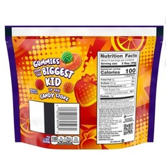 🔵 New Shaq A Licious SLAMS Chewy Candy Strawberry Watermelon Orange Mango 9.8oz