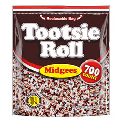 Midgees – Chewy Chocolate Gluten-Free Holiday Candy – Resealable Bag of Individu