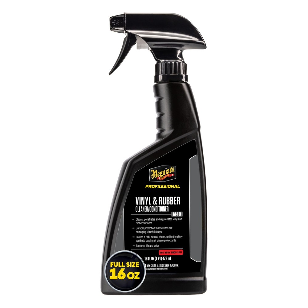 Meguiar’s M40 Mirror Glaze Vinyl and Rubber 1 Pound (Pack of 1), Factory