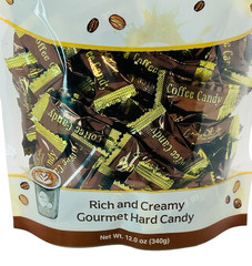 Candy Cafe Coffee Candy Rich & Creamy Gourmet Hard Candy 12 oz Made in Brazil