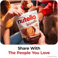 Nutella Biscuits Cookies Filled with Nutella Hazelnut Spread Sweet Snack Pack