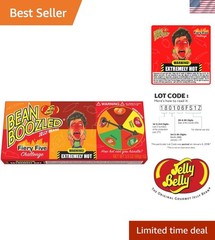 Adventurous 3.5oz Fiery Jelly Beans Box – Gluten-Free & Peanut-Free Treat!