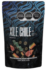 Xile Chile Dulces Enchilados Mixto, 850 GR, Dulces Mixtos Cubiertos Con Chile