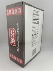 NECCO Chocolate Flavor Wafer Candy Rolls, 2-Ounce (Box of 24 Count) BB 3/11/28
