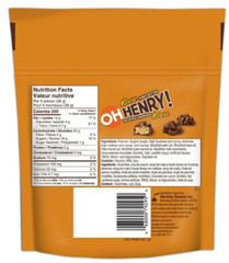 OH HENRY! Bite Sized Pieces with Reese Peanut Butter, 180g (2 Pack)