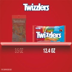 Twists Rainbow Candy Bags 12.4 oz (12 Count)