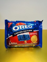 🔵 New Limited Oreo FIRECRACKER POP Raspberry Lemon Cherry Cookies 11.46oz