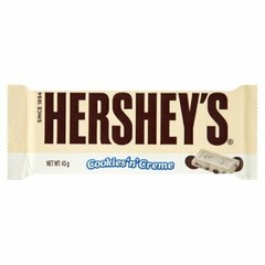 Hershey’s Cookies-n-Creme Bar 43 g (Pack of 18)