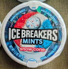 6x Packs Ice Breakers Snow Cone Sugar Free Mints – 1.5oz Each Exp 2027 NEW