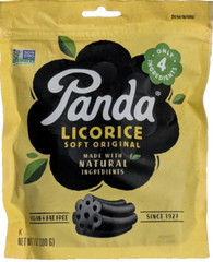 Panda Black Licorice Liquorice Flavor NON GMO 3-7 Oz (200g) 3 Ingredients