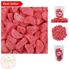 Bulk 2-Pound Cherry Flavored Jelly Candy Slices – Ideal for Desserts & Snacking