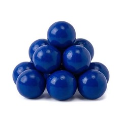 Premium Royal Blue Gumballs – Raspberry Flavor Bulk Bubble Gum Candy Fresh Treat