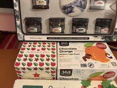 Christmas in July Party Lot Organic Whole Foods Candy Canes coffee tea preserves