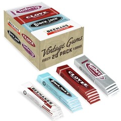 Gerrit’s 20 Count Variety Gum Pack – Clove, Beeman’s, Teaberry, & Black Jack …