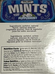 Big Sky Mints Natural Peppermint Flavor Sugar Free (8pack)