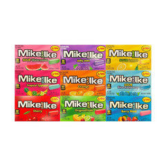 (9 PACK) MIKE & IKE CANDY .78oz/Box – 9 Flavors – 1 Pack Each