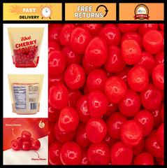 Chewy Cherry Sours Candy | 2 lb Bulk Pack | Old-Fashioned Sweet Treats