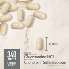 Member’s Mark Extra Strength Glucosamine HCl Chondroitin Sulfate Sodium Tablet