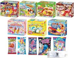 Popin Cookin 12 Assort Educative DIY Gummy Candy Kit Kracie Made in Japan