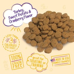 Charlee Bear Dogs Training Treat, Crunchy, Low Calorie, Grain Free Dog Treats, M