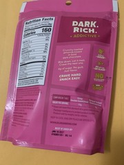 Blue Diamond Almonds Thin Dipped Double Dark Chocolate 1/2 Sugar 4 Oz. BB 1/27