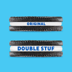 OREO Gluten Free Original & Double Stuf Chocolate Sandwich Cookies Variety Pack,