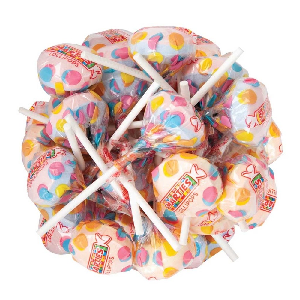 SMARTIES POPS WRAPPED ~ fruity, fun lollipops ~ Varied ~ SHIPS FREE
