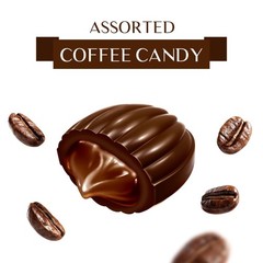 Assorted Coffee Hard Candy – 3 Flavors Espresso, Macchiato, Cappuccino | 2.2 …