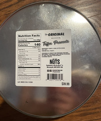The Original Toffee Peanuts 2.5 lb Bulk Bag We Are Nuts NWT Gourmet Candy Snack