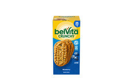 belVita Blueberry Breakfast Biscuits, 4 biscuits per pack, 25 pk.