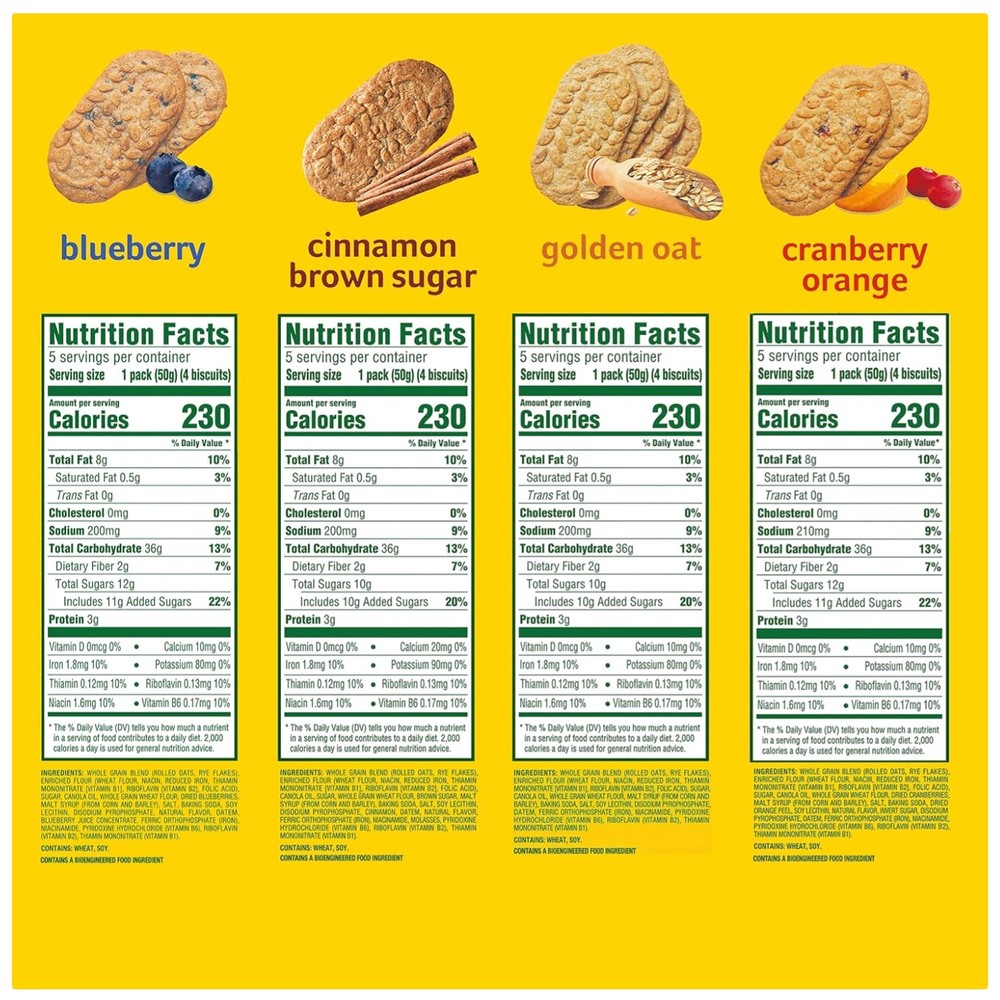 Wholesome Breakfast Biscuits Variety Pack