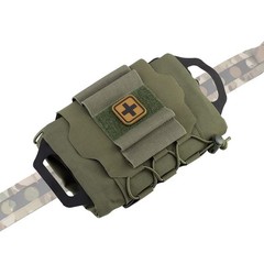 SABADO Rapid/Quick Deploy First Aid Kit Pack Tactical IFAK Pouch Two-Piece