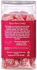 Rani Pan Candy 5.25oz (150g) Vacuum Sealed, Easy Open Top, Resealable Container