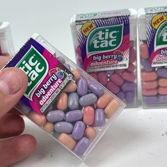 Tic Tac Mints BIG BERRY ADVENTURE Flavored Candy 6 pk – Collectible EXP 2022