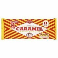 Tunnock’s Real Milk Chocolate Caramel Wafers 8 Pack of 30g