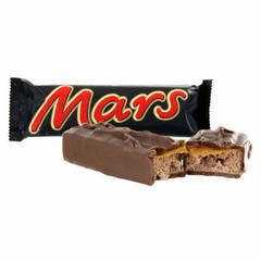 24 full size Mars Caramel Chocolate Candy Bars 52g Each-Canadian- Free Shipping