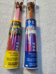 Christmas Reindeer PEZ Candy Lot Of 2 Candy Dispenser’s Easter Bunny Candy