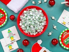 Spearmint Starlight Mints, Individually Wrapped, Bulk Hard Candy (5 Pounds) Sale